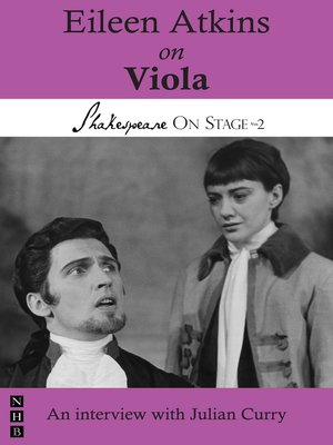 cover image of Eileen Atkins on Viola (Shakespeare On Stage)